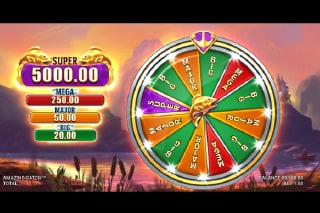 Amazing Catch Super Wheel Bonus
