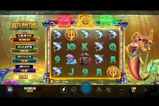 Atlantis Power Combo Bonus Game