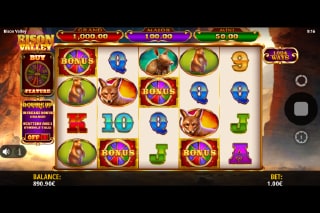 Bison Valley Mobile Slot Game