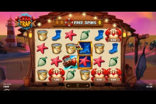 Crab Trap Free Spins Bonus Game