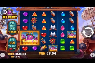 Krakens Sky Bounty Mobile Slot Game