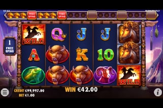 Mustang Trail Free Spins Bonus Game
