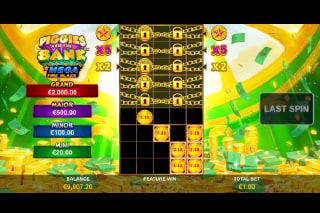 Piggy and the Bank Mega Fire Blaze Bonus