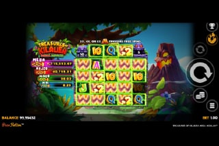 Treasures Of Kilauea Mega Moolah Mobile Slot