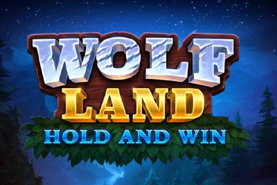 Wolf Land Hold and Win Slot Logo