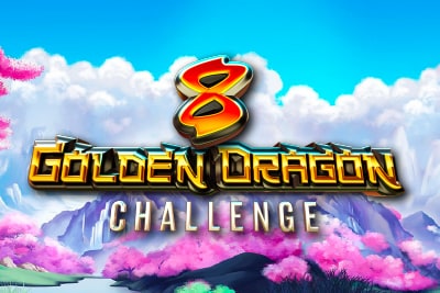 8 Golden Dragon Challenge Slot Logo