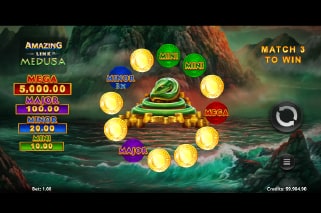 Amazing Link Medusa Jackpot Feature