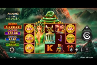 Amazing Link Medusa Mobile Slot Game