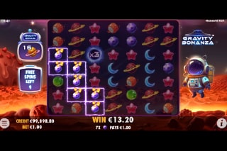 Gravity Bonanza Free Spins Bonus