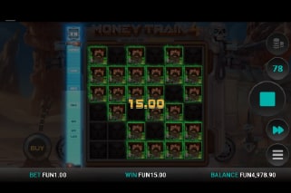 Money Train 4 Respins Bonus Game
