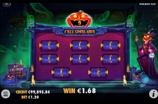 Infective Wild Free Spins Reels