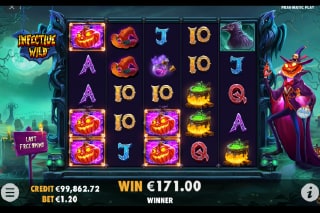 Infective Wild Free Spins Bonus Win