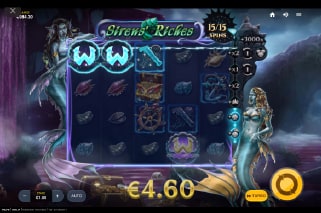 Sirens Riches Wilds 15th Spin