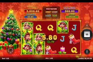 Amazing Link Christmas Mobile Slot Game