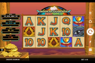 Book Of Goddess Mega Moolah Mobile Slot Game