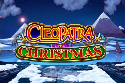 Cleopatra Christmas Slot Logo