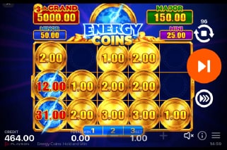 Energy Coins Bonus Game
