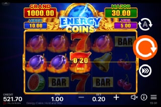 Energy Coins Slot Wild Win