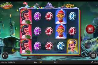 Invading Vegas Las Christmas Mobile Slot Game