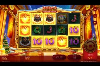 Midas Golden Touch Christmas Edition Free Spins Win