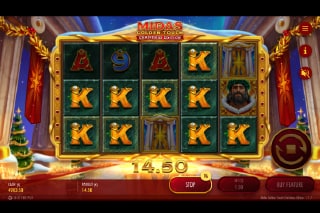 Midas Golden Touch Christmas Edition Mobile Slot Game