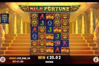 Nile Fortune Free Spins Bonus