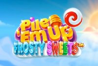 Pile Em Up Frosty Sweets Slot Logo