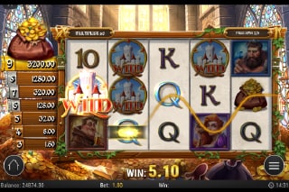 Sherwood Gold Free Spins Win