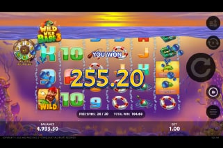 Wild Wild Bass 3 Free Spins Bonus Win