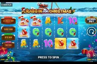 Crabbin For Christmas Mobile Slot Game