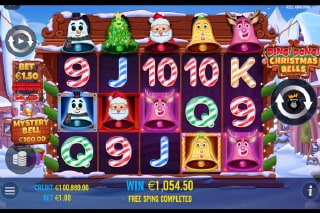 Ding Dong Christmas Bells Free Spins Win