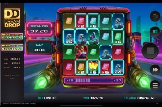 Galactic Racers Dream Drop Free Spins Bonus