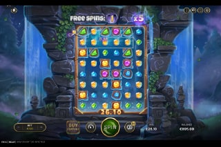 Gem Crush Free Spins Bonus Win
