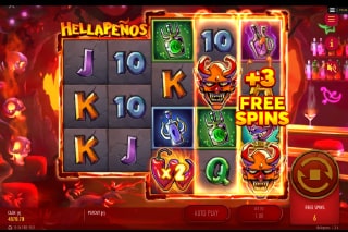 Hellapenos Free Spins Bonus