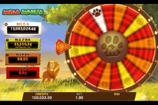 Mega Moolah Megaways Jackpot Wheel