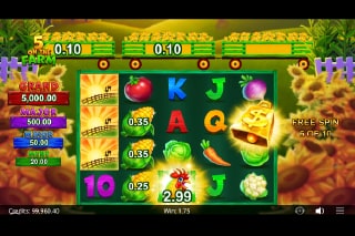 5 On The Farm Slot Express Feature