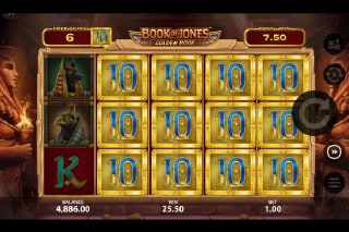 Book of Jones Golden Book Free Spins