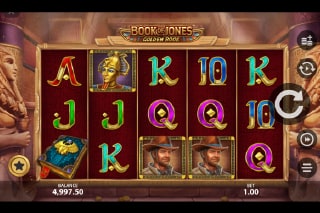 Book of Jones Golden Book Mobile Slot Game