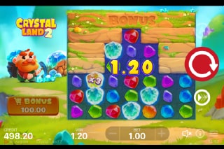 Crystal Land 2 Mobile Slot Game