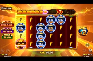 Gold Strike Cash Strike Feature