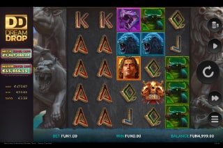 Hercules Unleashed Dream Drop Mobile Slot Game