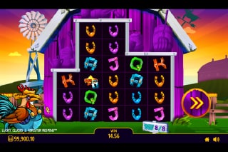 Lucky Clucks 2 Rooster Respins Bonus Feature