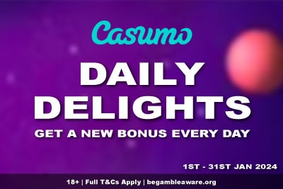 Get A New Casumo Casino Bonus Every Day
