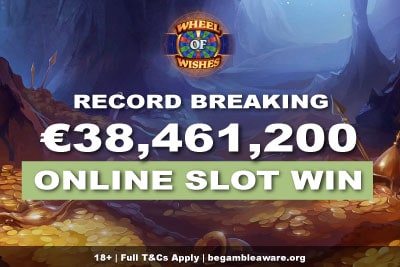Record Breaking €38,461,200 Online Slot Win