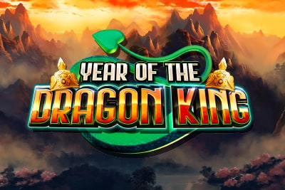 Year Of The Dragon King Slot Logo