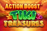 Action Boost Tiki Treasures Slot Logo