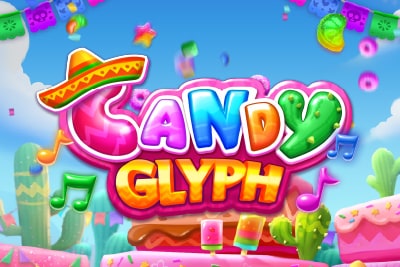 Quickspin Candy Glyph Slot Logo