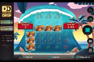 Cowabunga Dream Drop Free Spins Bonus