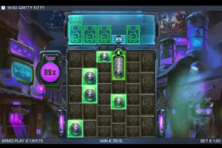 Gritty Kitty of Nitropolis Bonus Game