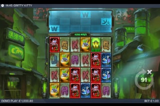 Gritty Kitty of Nitropolis Slot Wilds